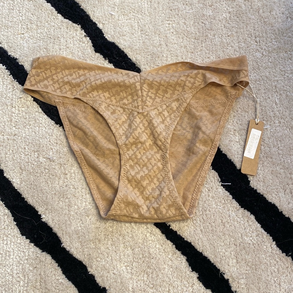 NWT! SKIMS Mesh Logo Cheeky Brief